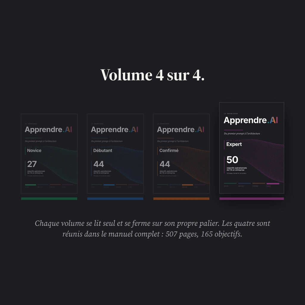 Apprendre.AI, le manuel niveau Expert